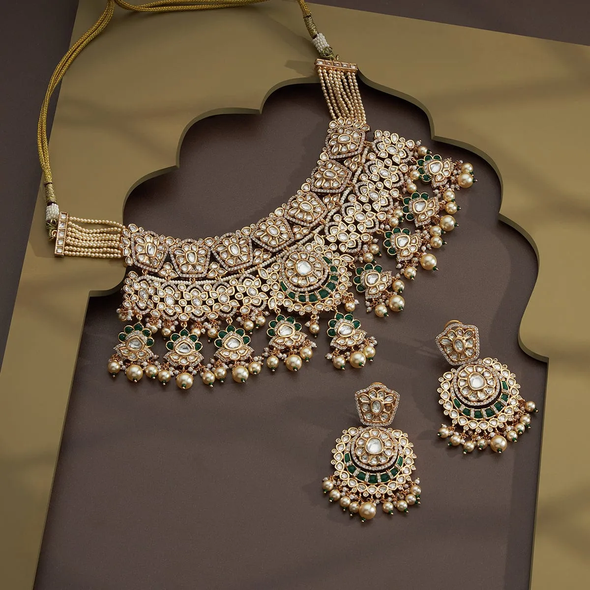 Kundan Necklace 167023