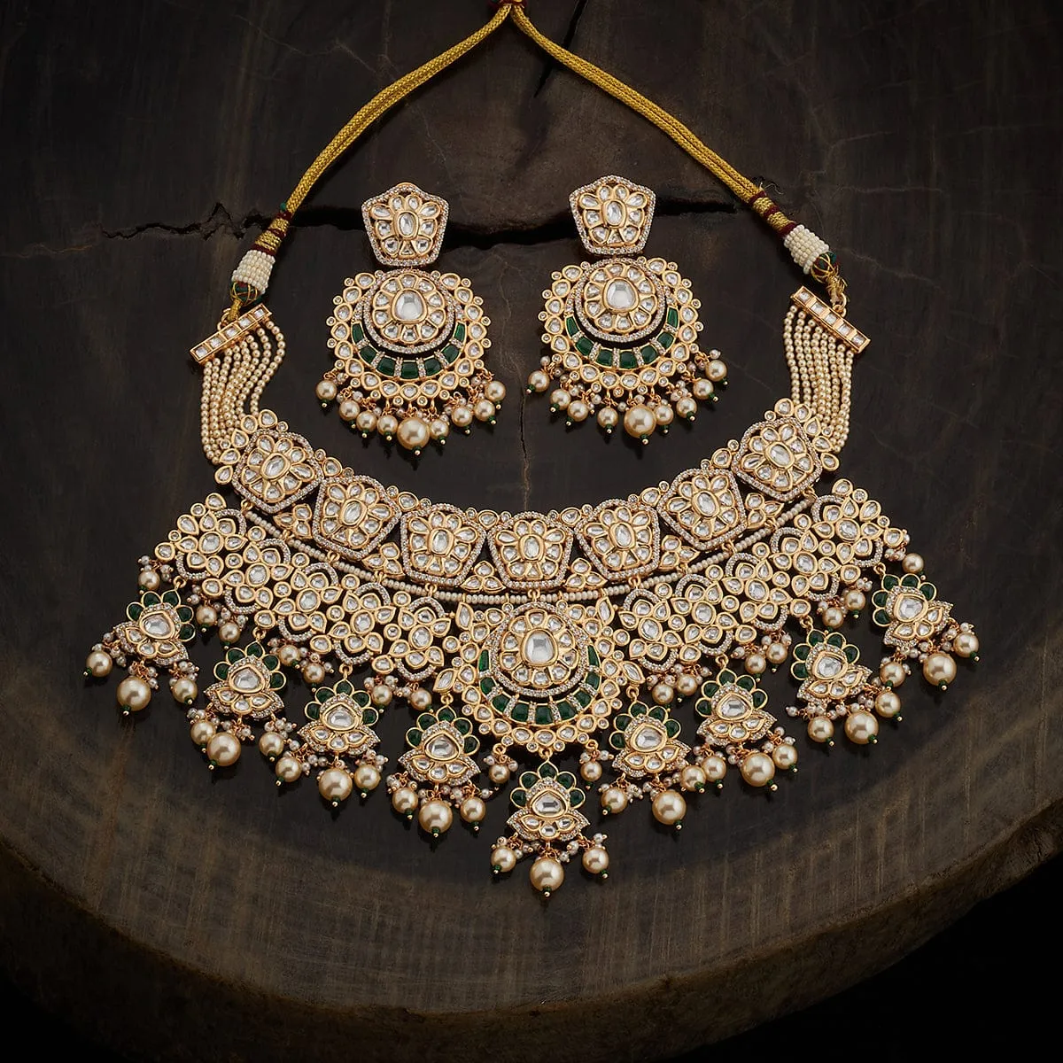 Kundan Necklace 167023
