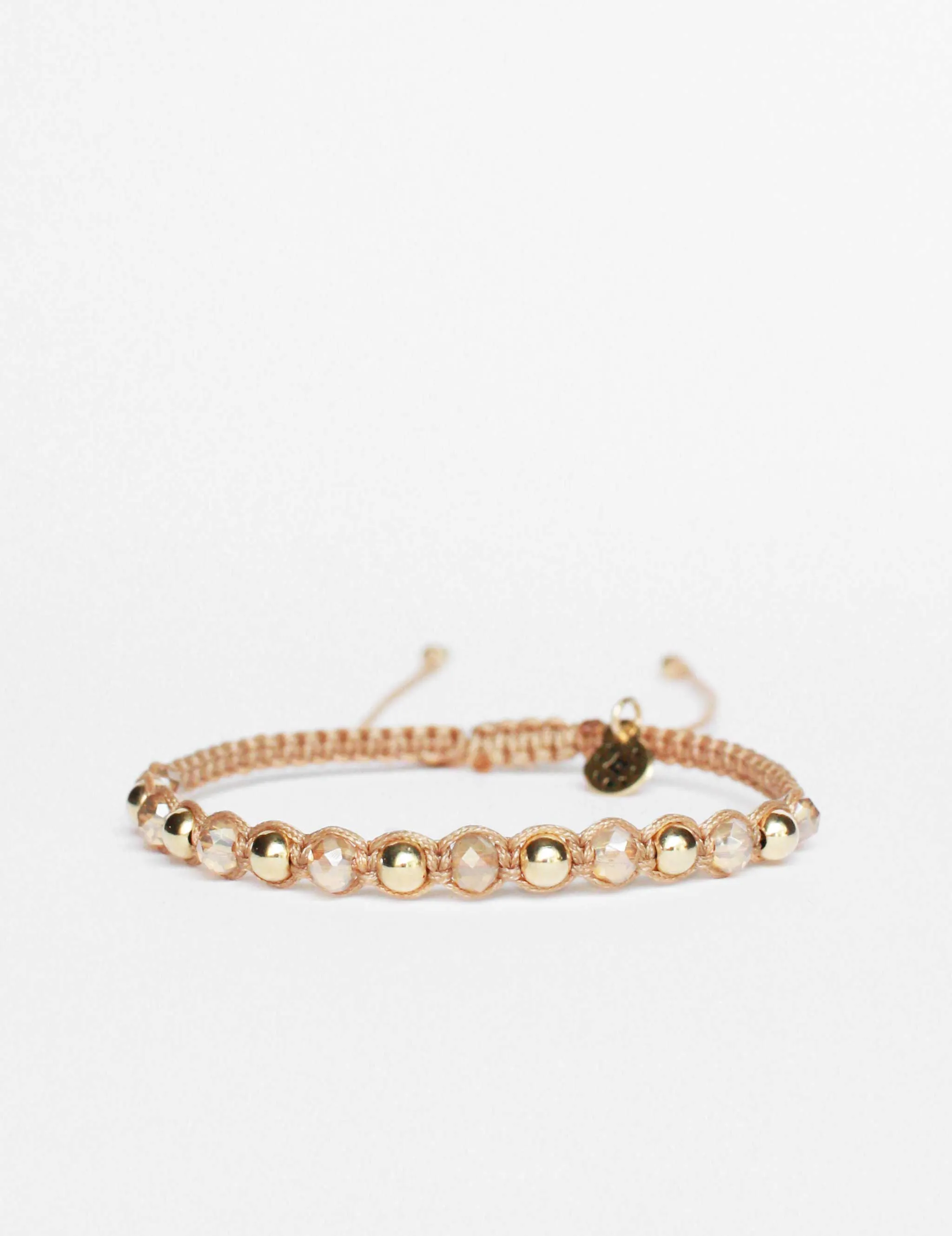 Lucia Bracelet 18k Gold ??Honey Thread