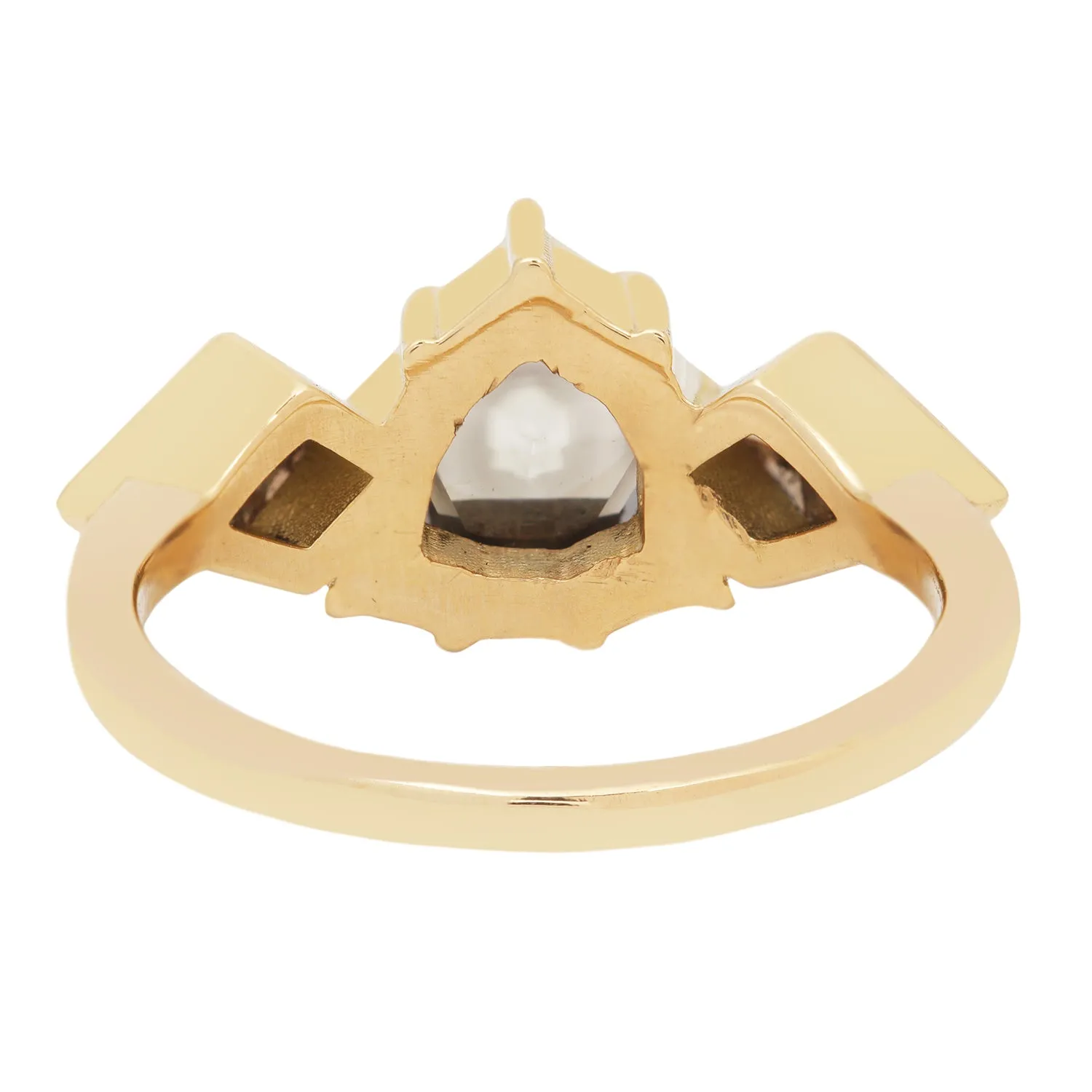 Macle Diamond Crown Ring