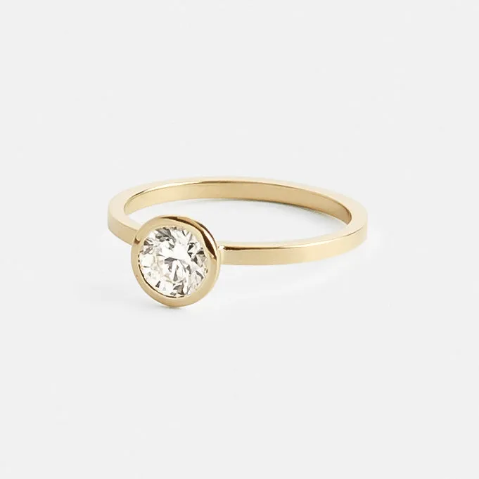 Mana Ring with 1.00ct Lab-grown Diamond in Gold