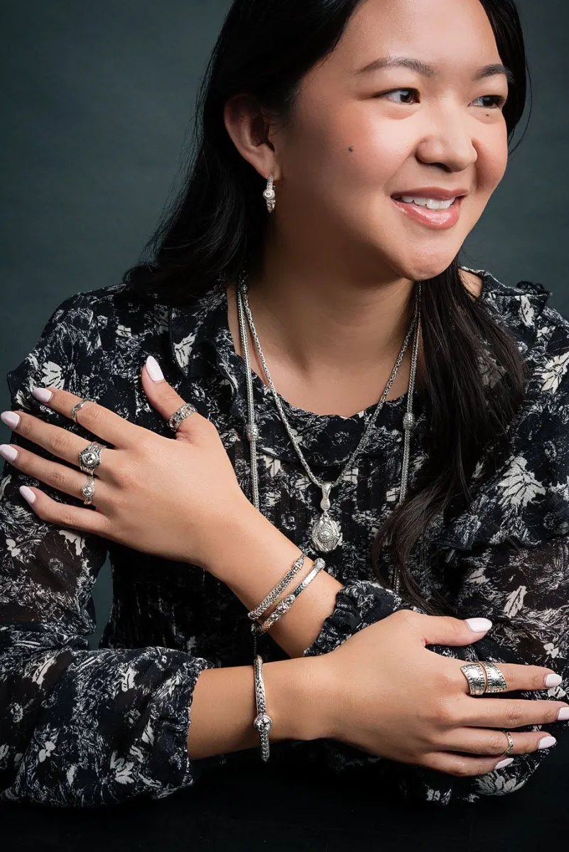 Mercy Abounds Bangle? in Moissanite