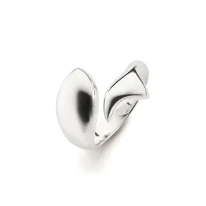 MRK "Perseverance" Fish Sterling Silver Ring SZ 8