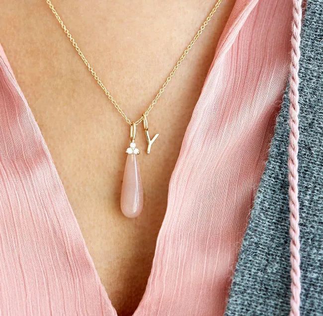 My X 18K Whitegold Pendant w. Diamond