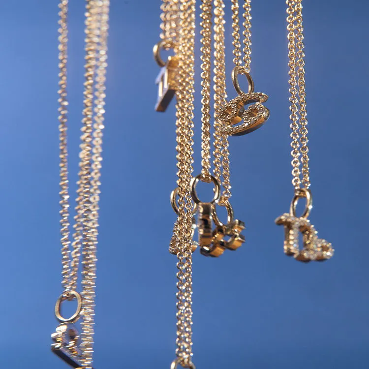 My Zodiac Pav?? Pisces 18K Whitegold Pendant w. Diamonds