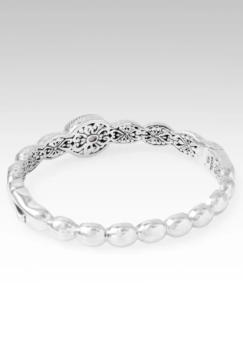 Persist with Purpose Bangle? in Prasiolite