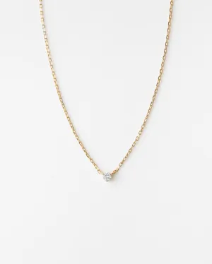 Polaris Diamond Solitaire Necklace