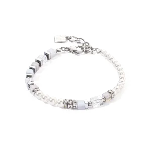 Precious Fusion Offset bracelet silver-ice blue