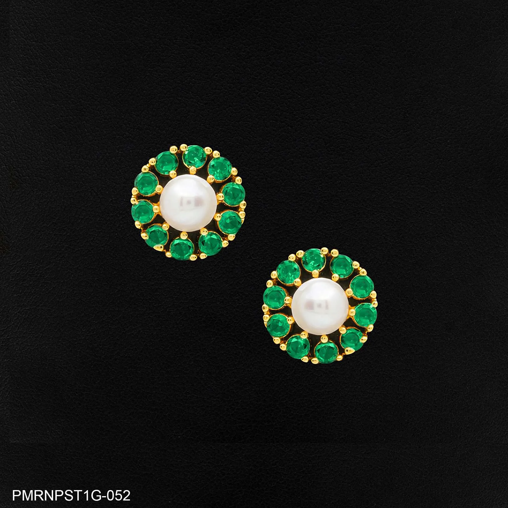 PREMIUM RATNA  PEARL STONE STUD PMRNPST1G-052