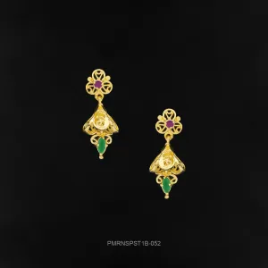 PREMIUM RATNA PEARL STONE STUD PMRNSPST1B-052
