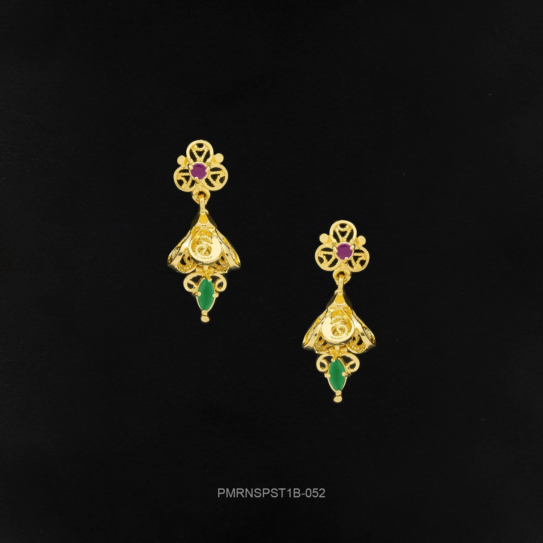 PREMIUM RATNA PEARL STONE STUD PMRNSPST1B-052