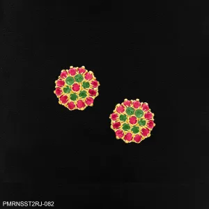 PREMIUM RATNA  PEARL STONE STUD PMRNSST2RJ-082