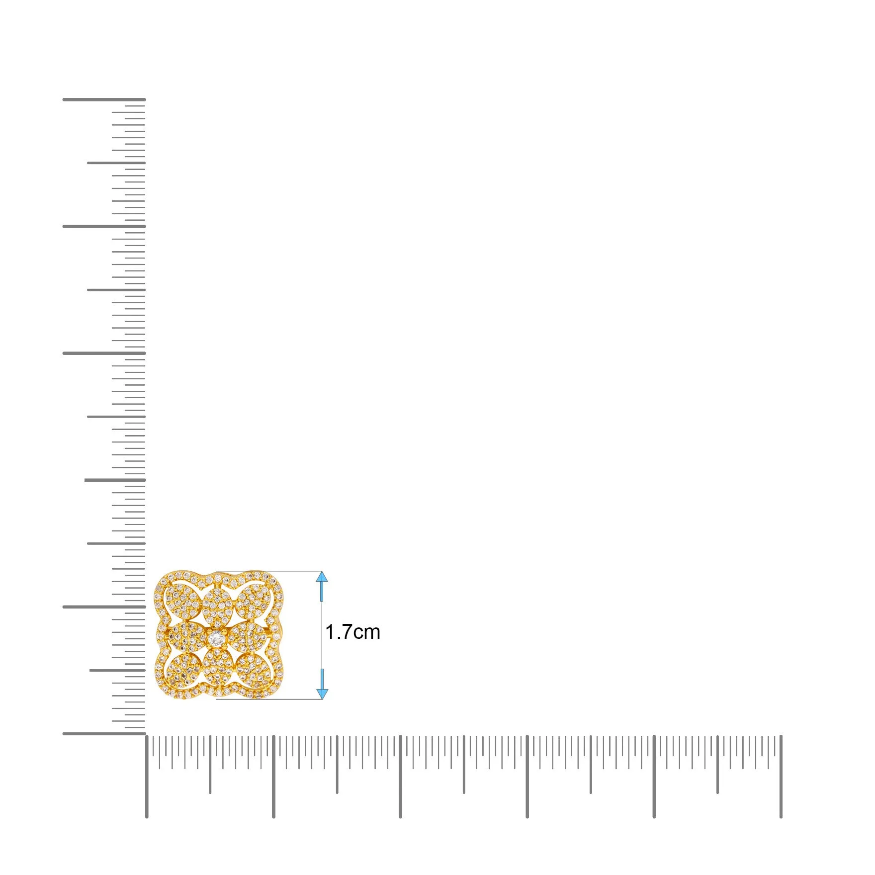 PREMIUM STONE STUD PMSST3W-082
