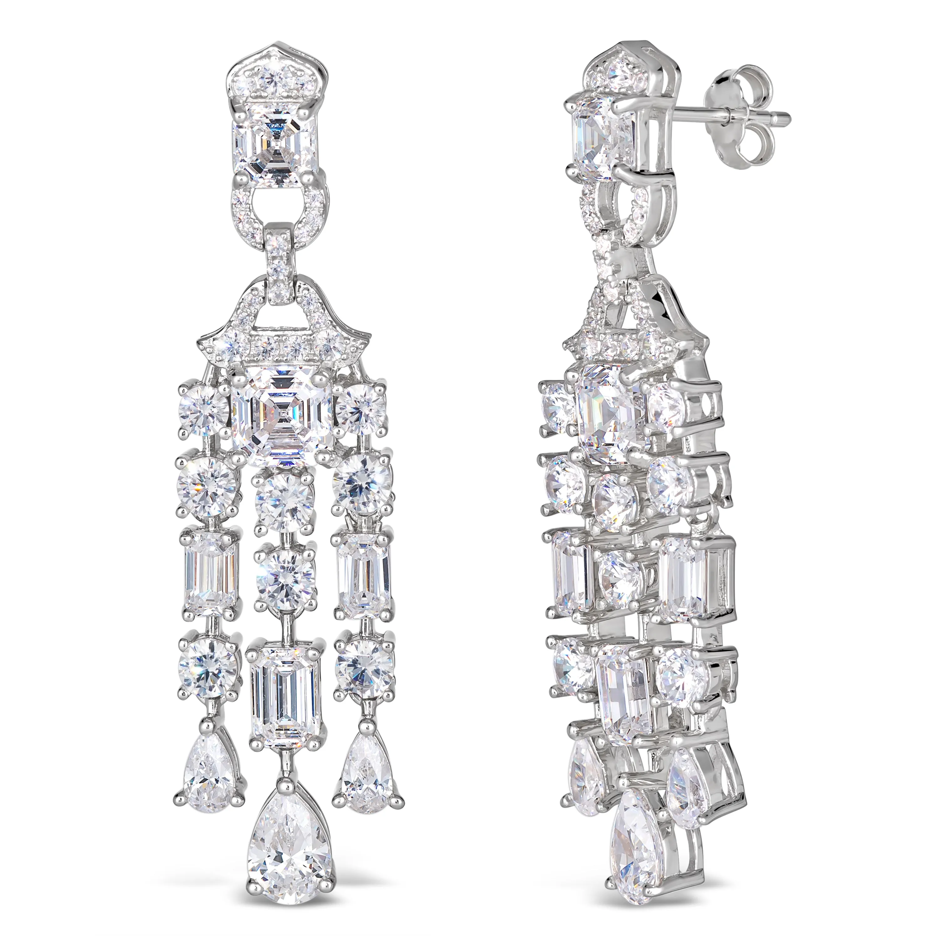 Red Carpet Worthy Chandelier Earrings by Kathy Hilton