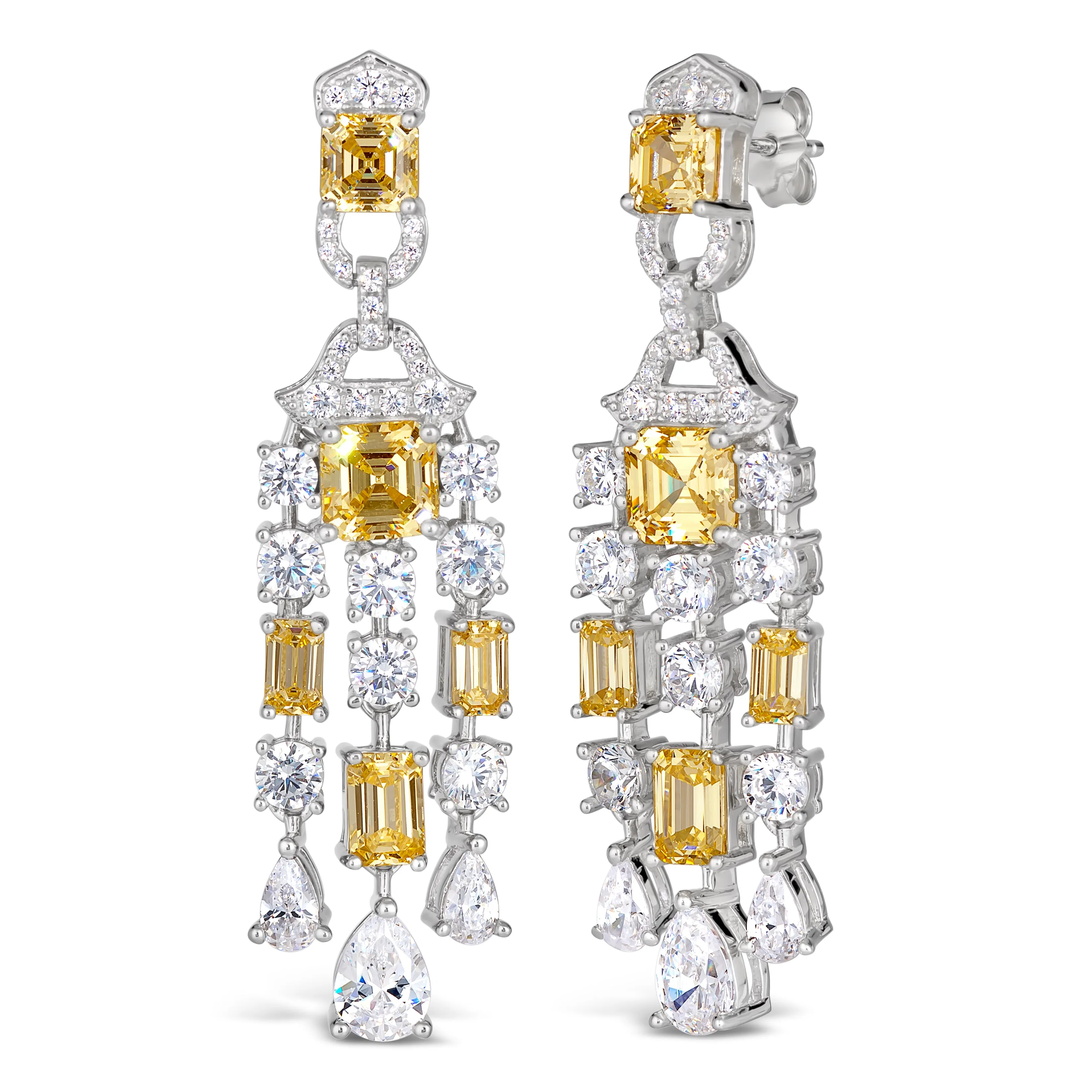 Red Carpet Worthy Chandelier Earrings by Kathy Hilton