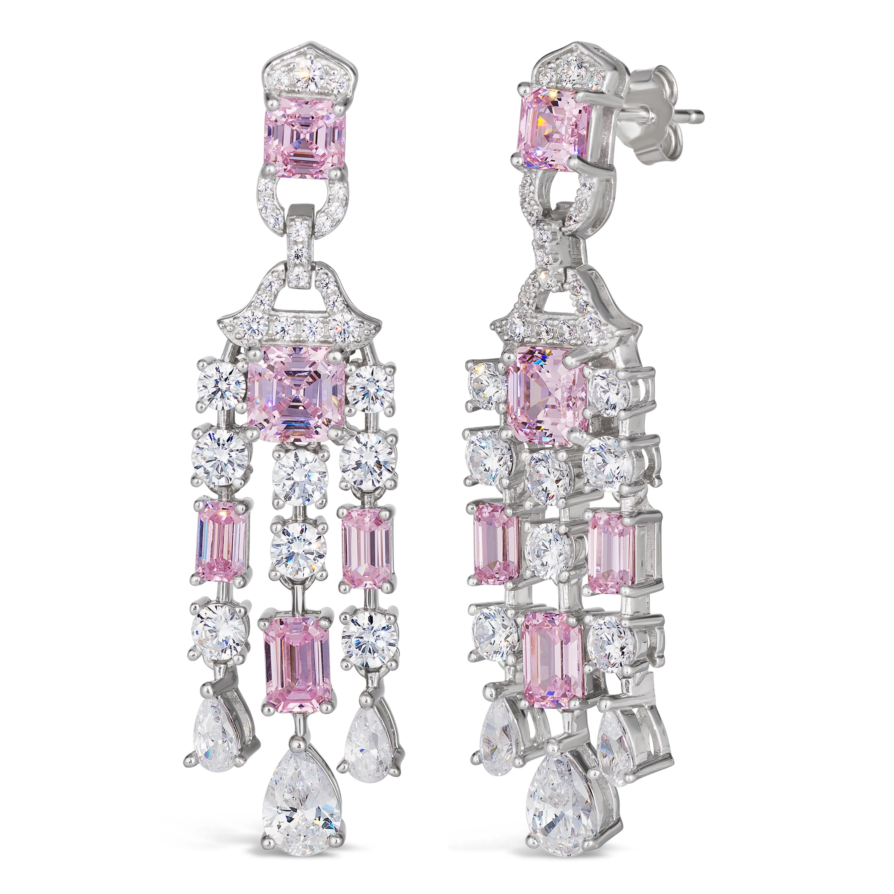 Red Carpet Worthy Chandelier Earrings by Kathy Hilton