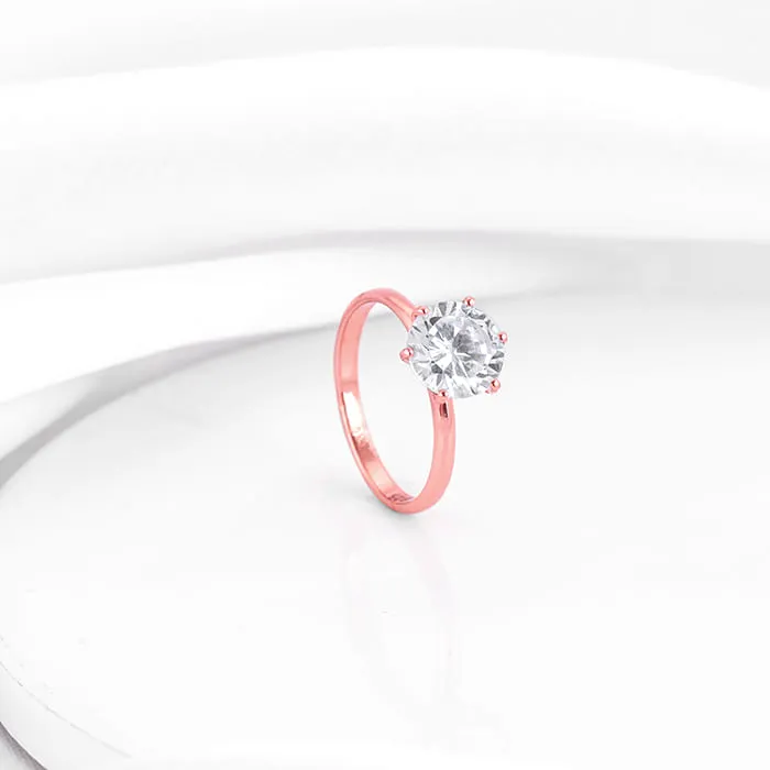 Rose Gold Valour of Shine Ring