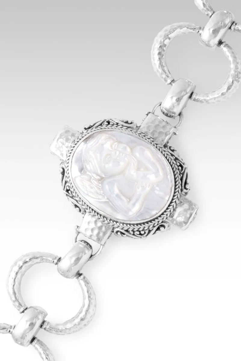 Seraphiel Bracelet? in White Mother of Pearl