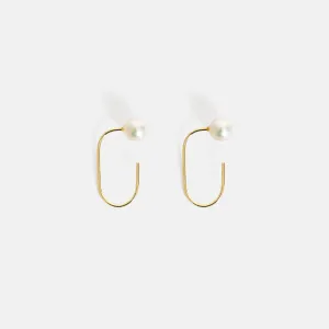 Sigi Small Earrings with Pearls