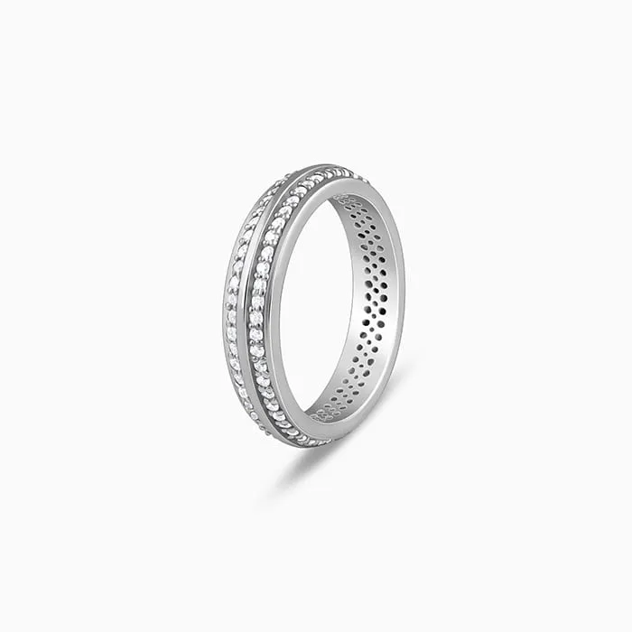 Silver Bold Fate Ring For Him