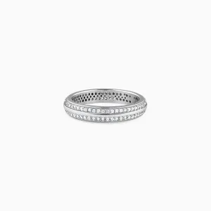 Silver Bold Fate Ring For Him