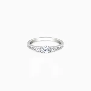 Silver Trilogy of Love Ring
