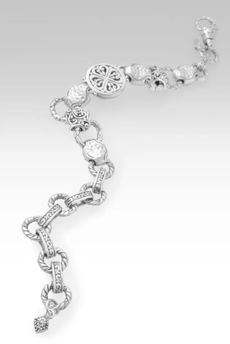 Stay Where Joy Is Bracelet? in Pink Mabe Pearl & Pale Plum? Mystic Topaz