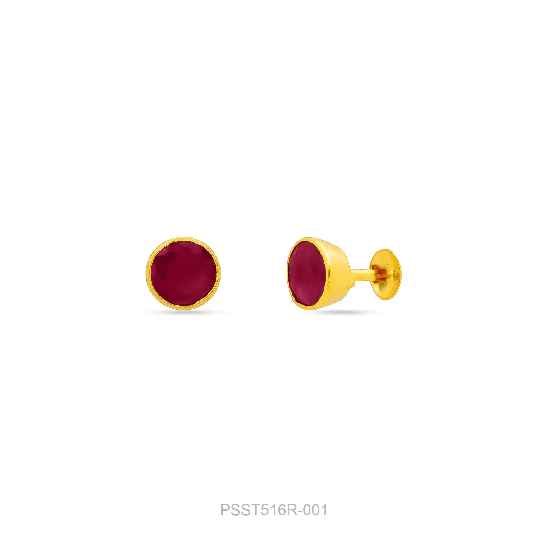 STONE EARRING PSST516R-001