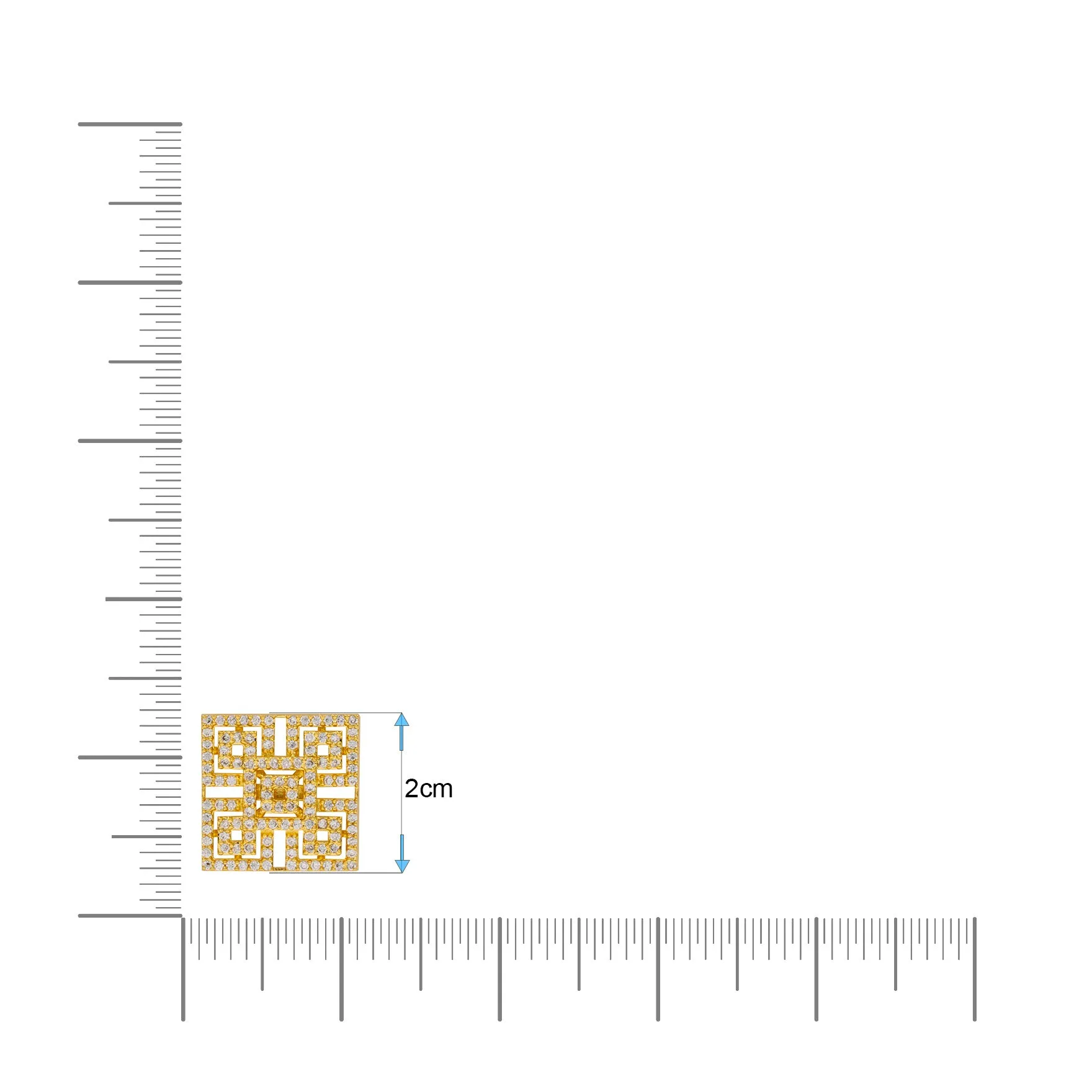 STONE STUD PMSST10W-003
