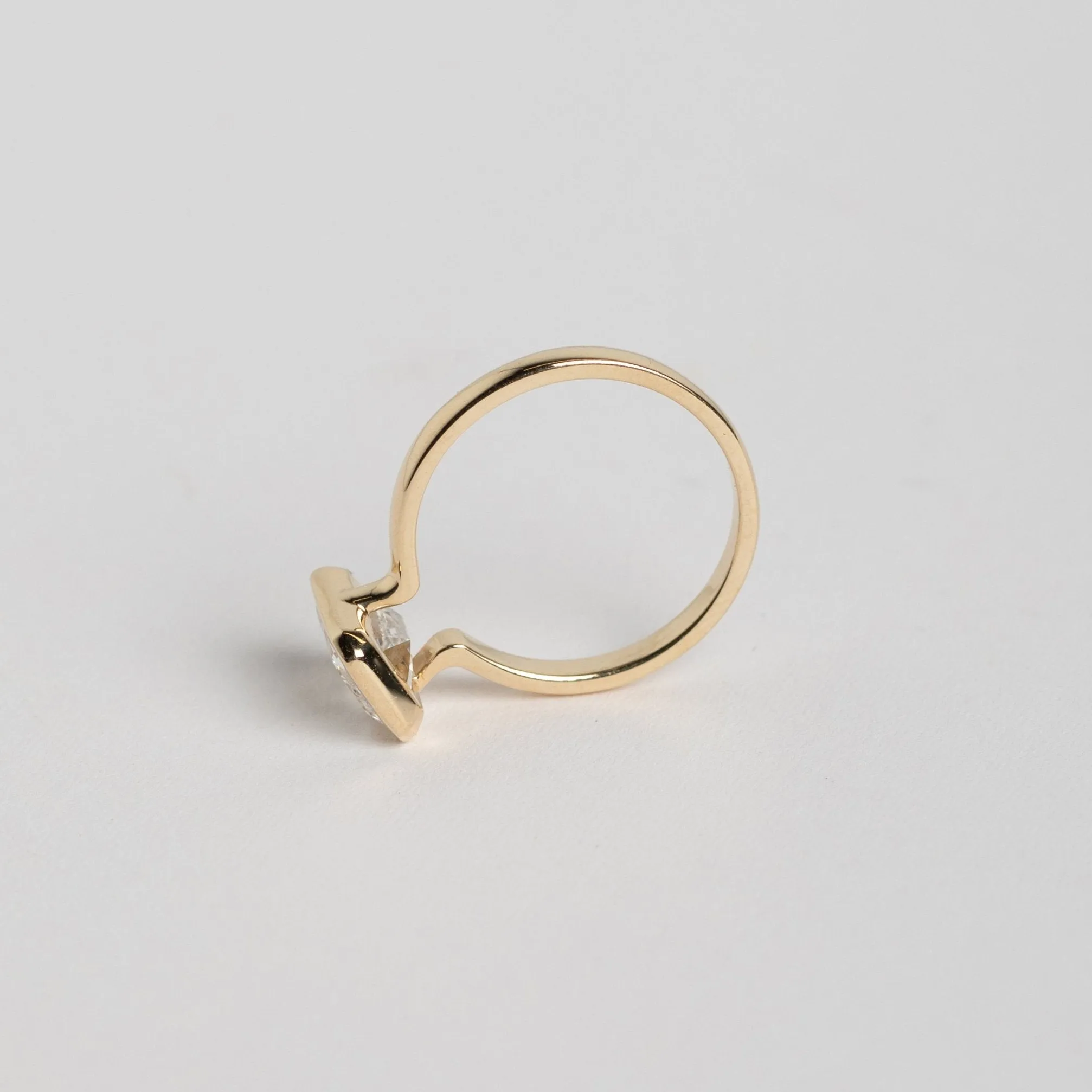 Syd Ring with 1.50ct Lab-grown Diamond in Gold