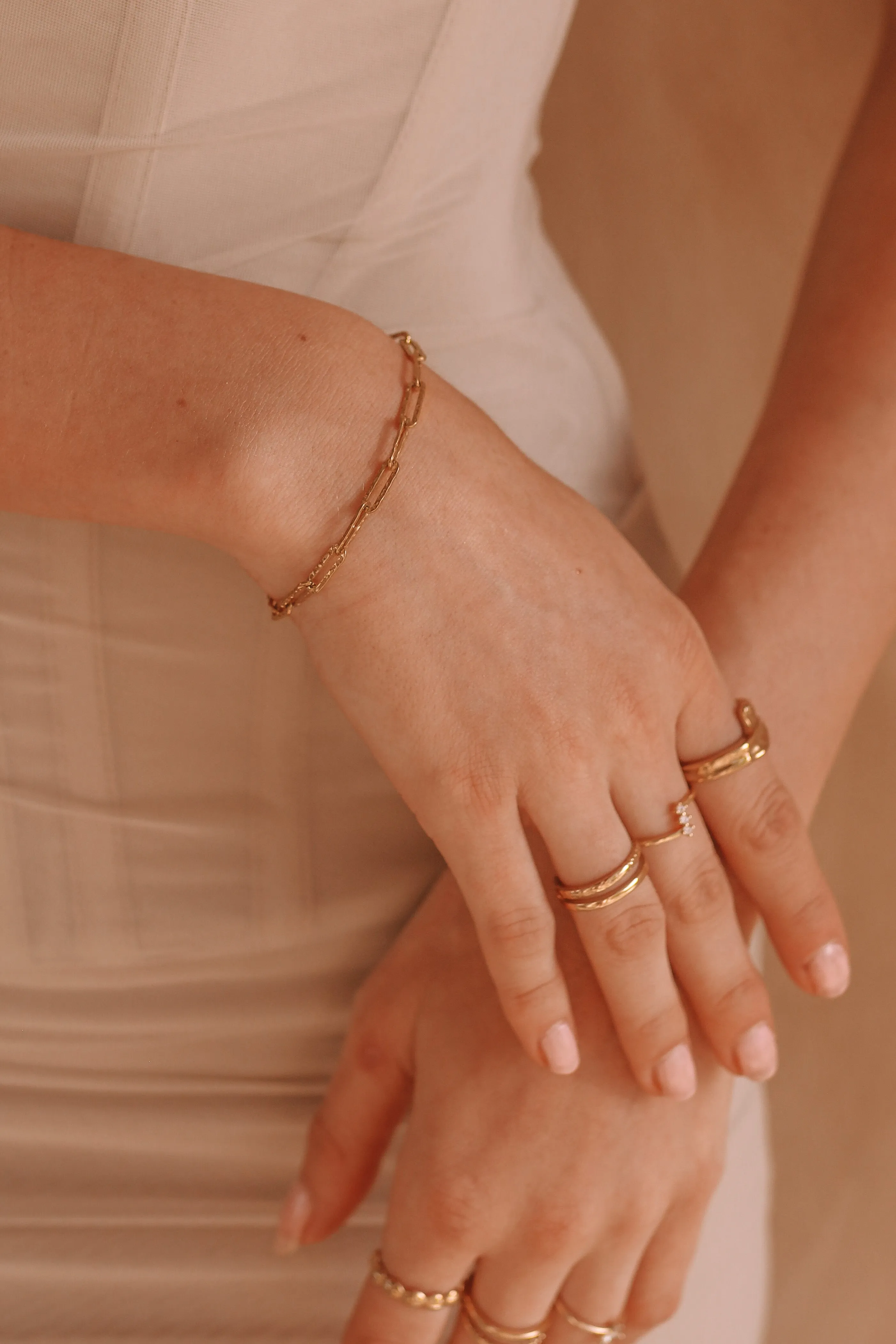 Tanaye - Gold or Silver Stainless Steel Bracelet