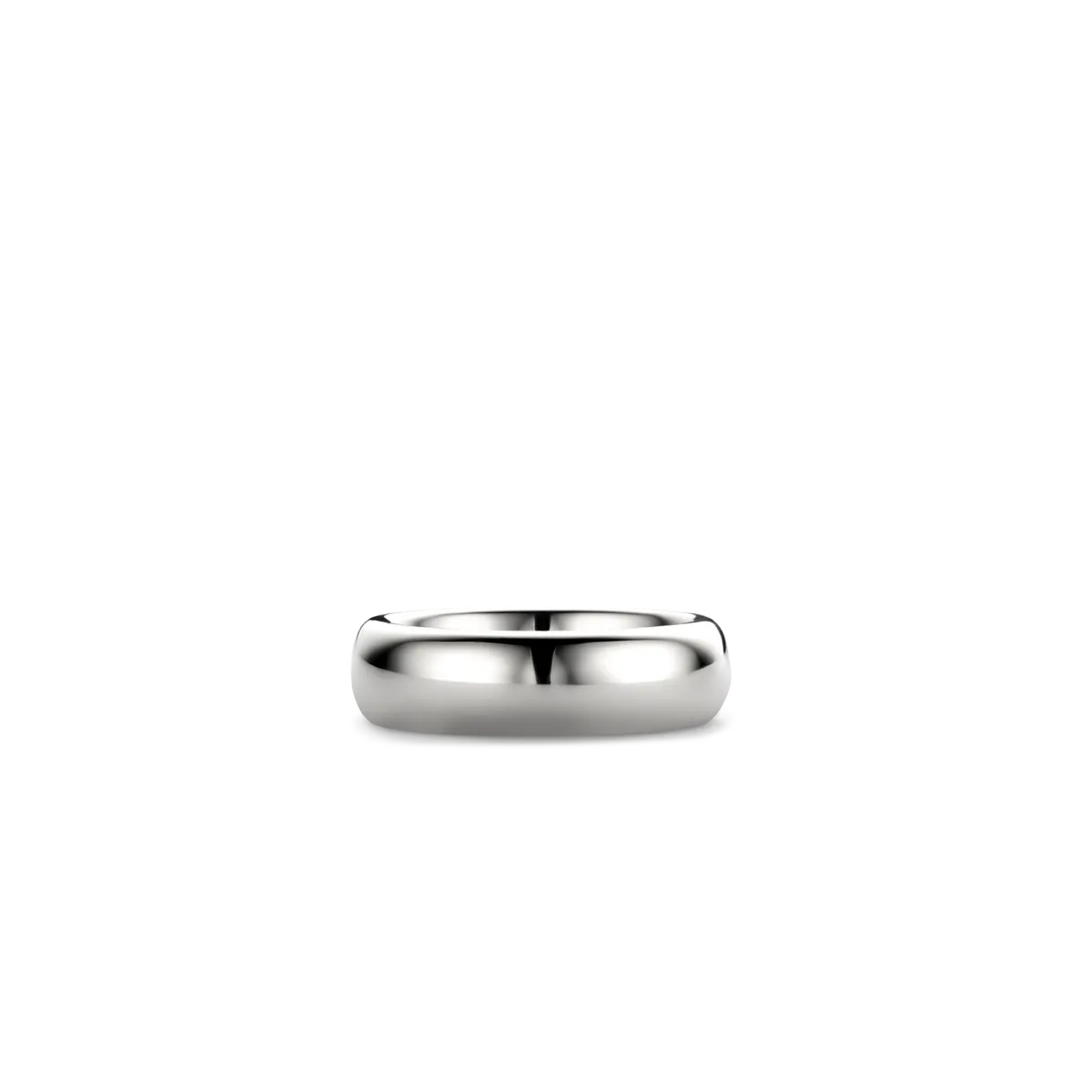 Ti Sento Sterling Silver Wide Polished Band