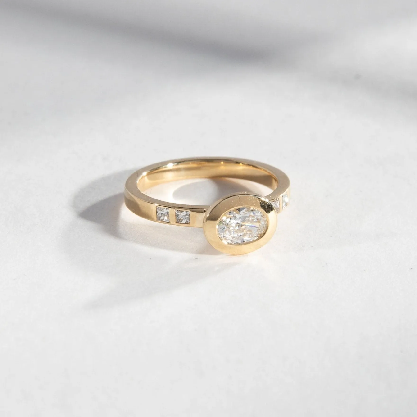 Velta Ring with 0.52ct Lab-grown Diamond in Gold
