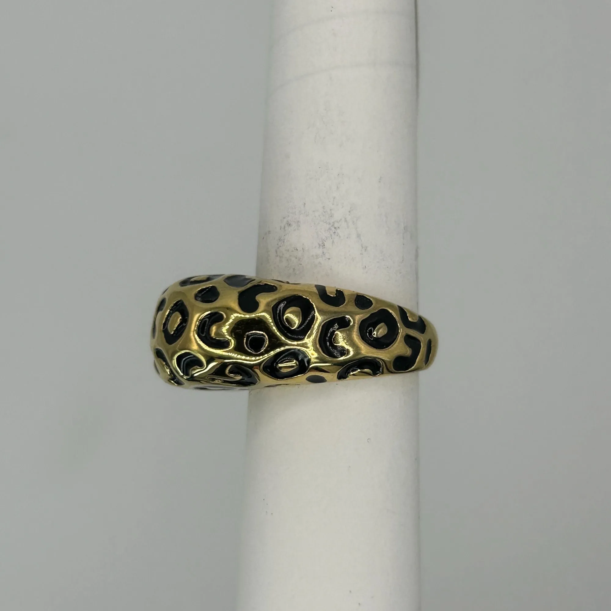 Vintage St. John Gold Plated Cocktail Ring Size 8.25