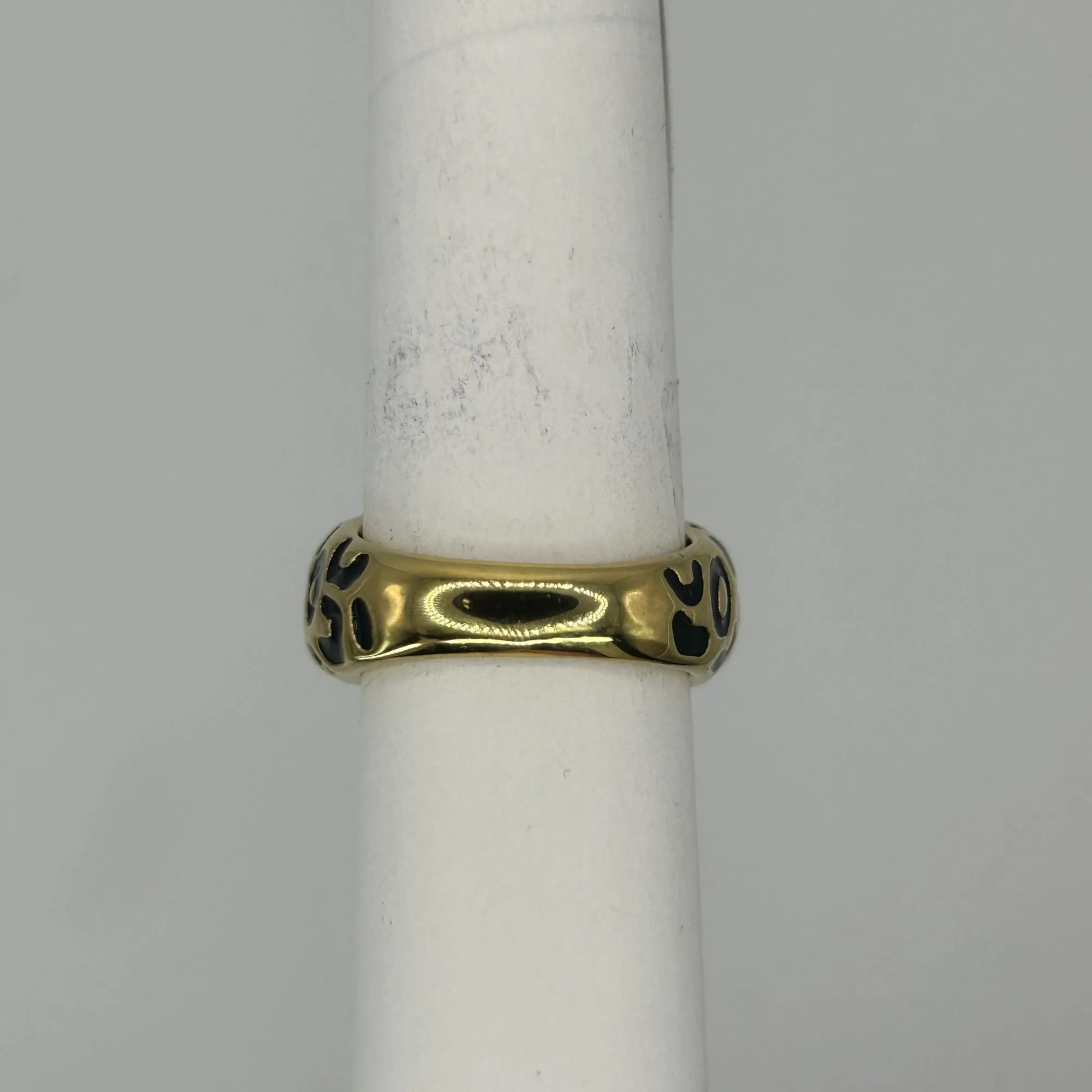 Vintage St. John Gold Plated Cocktail Ring Size 8.25