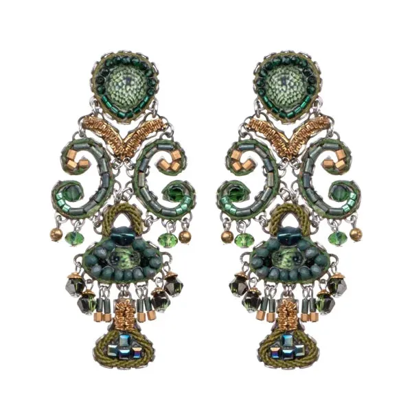Viridian Mood Set, Tully Stud Earrings