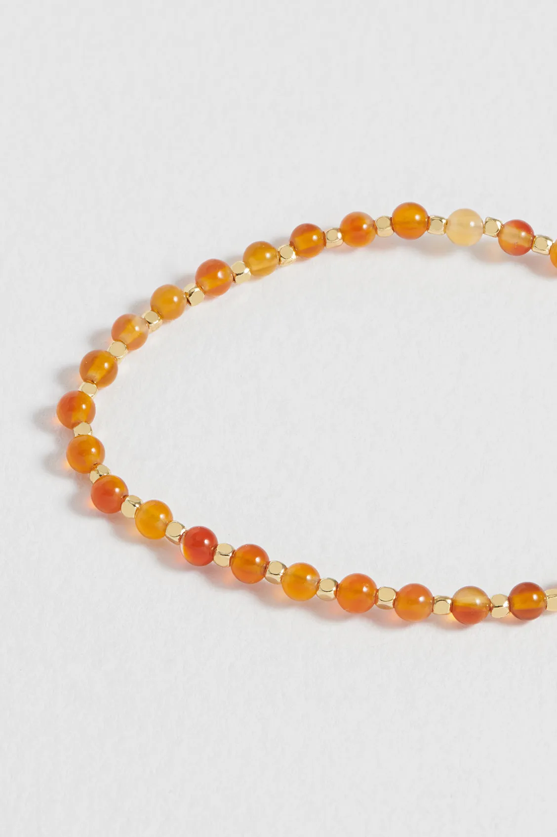 Wellness Carnelian Gemstone Amelia Bracelet