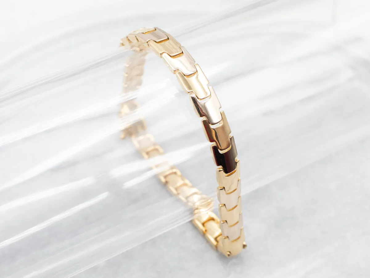 Yellow 18-Karat Gold Link Bracelet