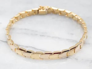 Yellow 18-Karat Gold Link Bracelet