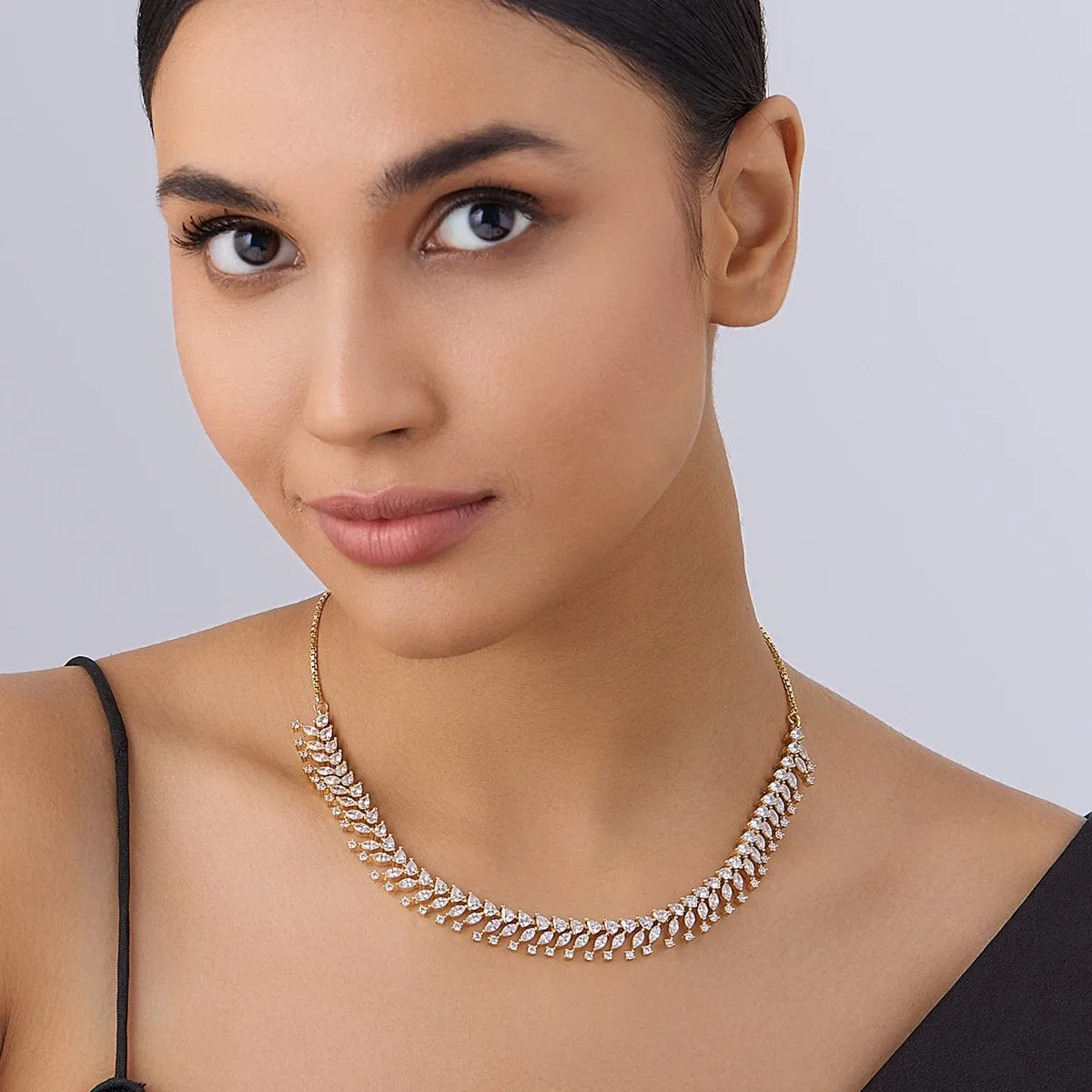 Zircon Necklace 158442